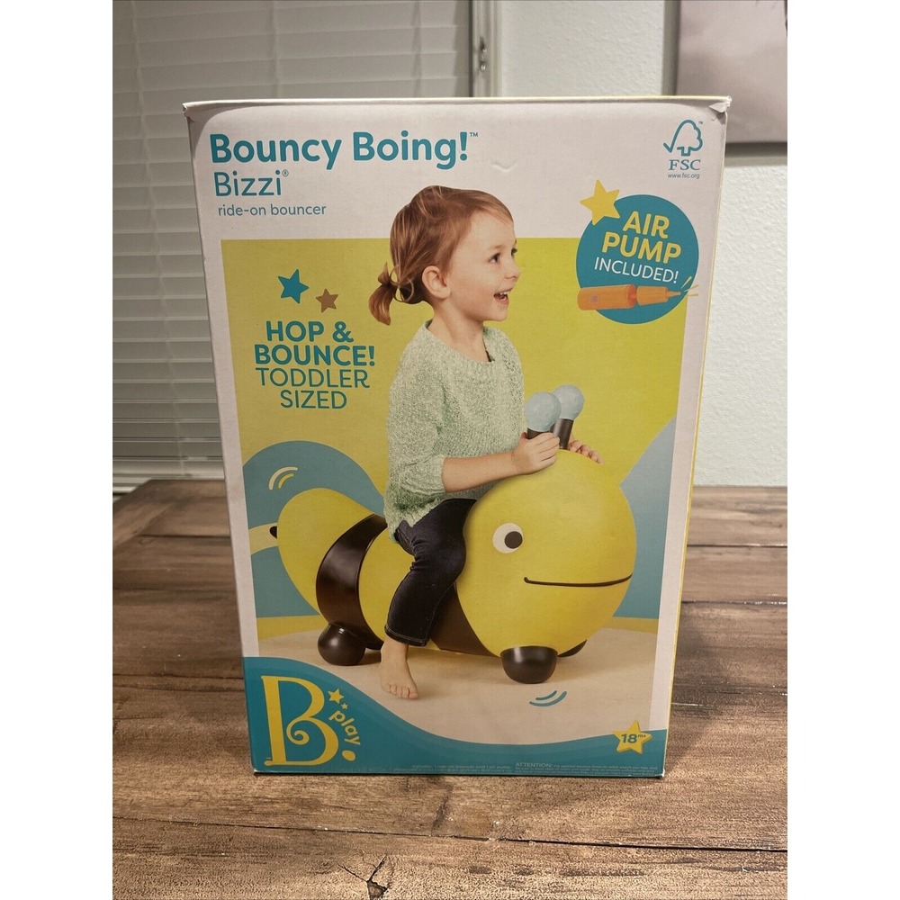 NEW Bouncy Boing Bizzi Ride-on Bouncer 18m+